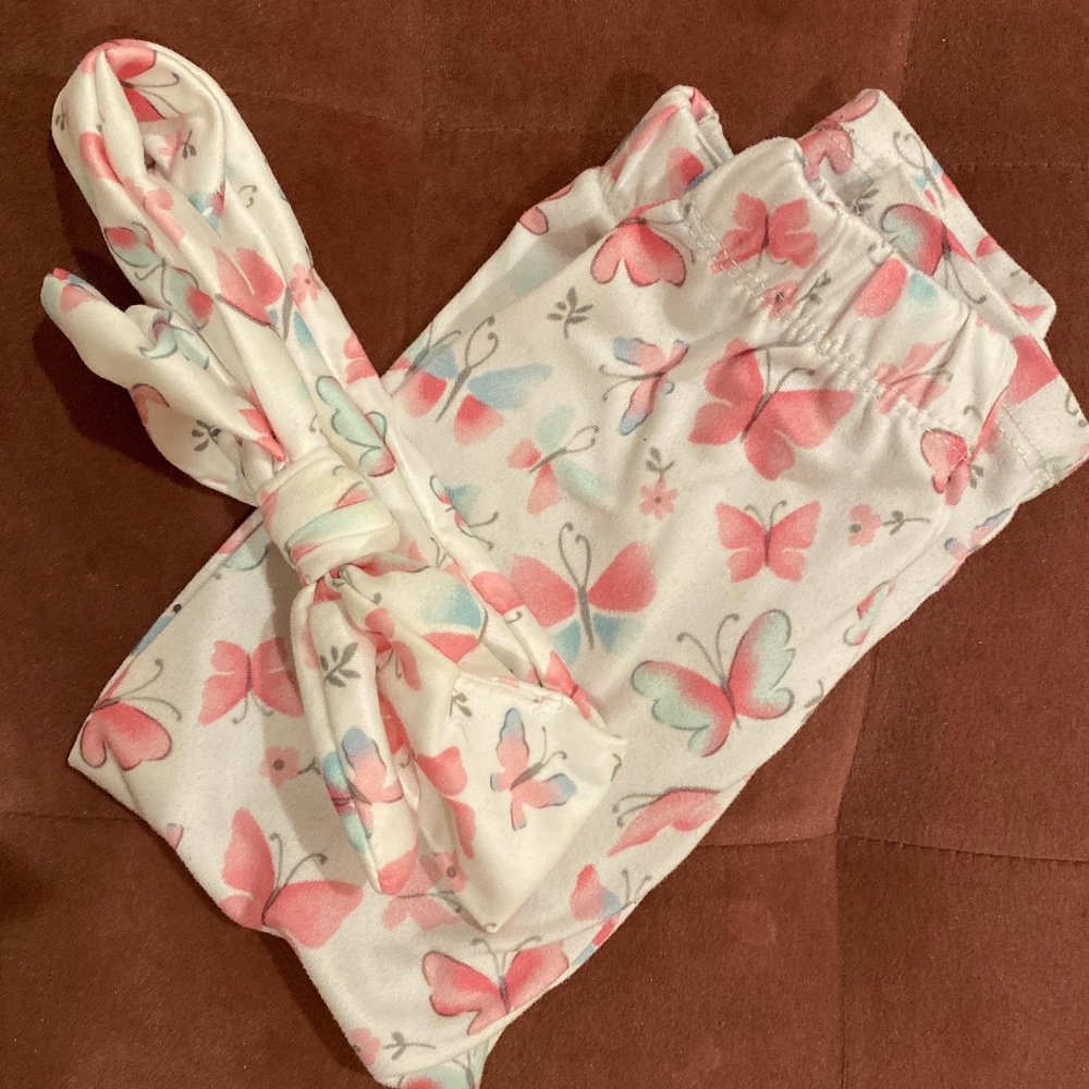 18MONTHS Pants with matching bow!